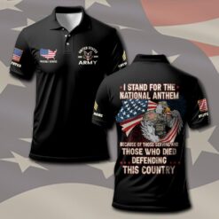 US Army, American By Birth, Veteran By Choice - Polo Shirt