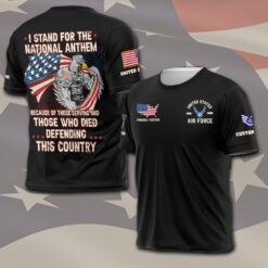 US Air Force , No One Fights Alone - T-Shirt