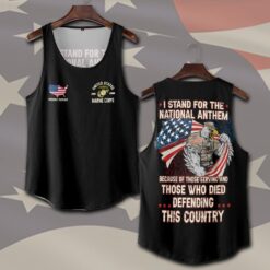 US Marine Corps, No One Fights Alone - Tank-Top