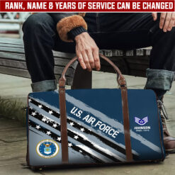 US Air Force, Service Before Self - Travel Bag - Size L: 20.4 x 9.4 x 10.2 inches