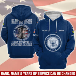 US Navy, By Sea, Air and Land - Hoodie