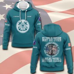 US Coast Guard, Freedom Over Fear - Hoodie