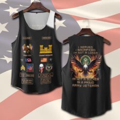 Army Branch, E 6 Army Staff Sergeant - Tank-Top