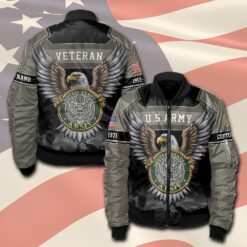 US Army, No One Gets Left Behind - Bomber Jacket