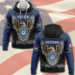 US Coast Guard, Freedom Over Fear - Hoodie