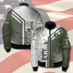 US Army, E 7 Army Sergeant First Class - Bomber Jacket