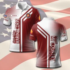 US Marine Corps, Freedom Isn't Free - Polo Shirt