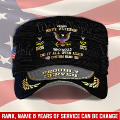 US Navy, Land Of The Free, Because Of The Brave - Military Cap