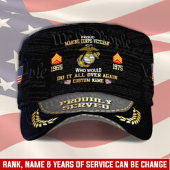 US Marine Corps, Honor, Duty, Service - Military Cap