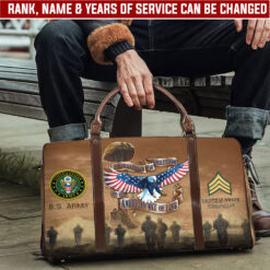 US Army, E 5 Army Specialist - Travel Bag - Size S: 18 x 8.6 x 10.2 inches