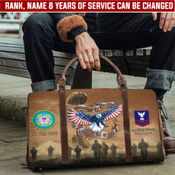 US Coast Guard, Remember - Honor - Respect - Travel Bag - Size L: 20.4 x 9.4 x 10.2 inches