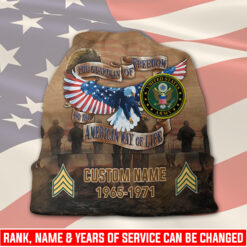 US Army, E 5 Army Sergeant - Full-Printed Beanie Hat