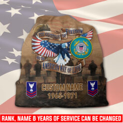 US Coast Guard, Served With Pride - Full-Printed Beanie Hat