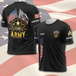 US Army, E 3 Army Private First Class - T-Shirt