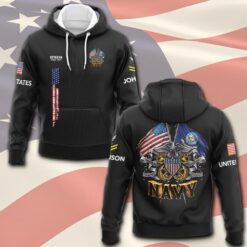 US Navy, E 6 Gold - Hoodie