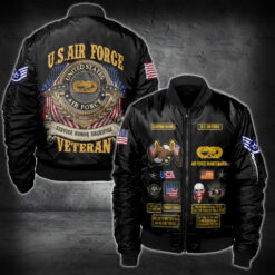 Air Force Badge, Freedom Isn't Free - Bomber Jacket