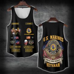 Marine Battalions, No One Gets Left Behind - Tank-Top