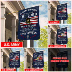 We'll Serve The Lord - House Flag