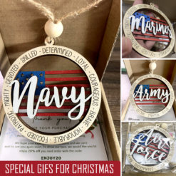 Round Wooden Ornament