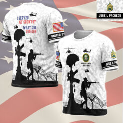 US Army T-Shirt - THTCustom24122302
