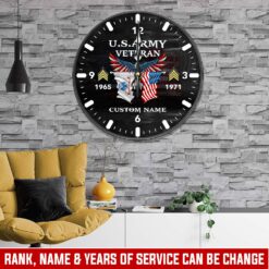 US Army - Clock 12in
