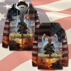US Marine Corps, All Gave Some, Some Gave All - Zip Hoodie
