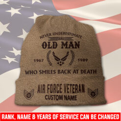 US Air Force , Proud To Have Served - Full-Printed Beanie Hat