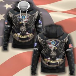 US Air Force , Service Before Self - Hoodie