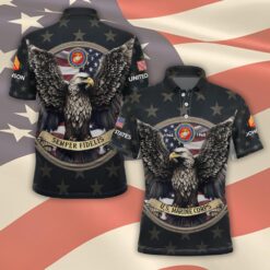 US Marine Corps, Honoring All Who Served - Polo Shirt