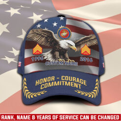 US Marine Corps, E 8 Marines First Sergeant - Classic Cap