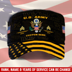US Army, American By Birth, Veteran By Choice - Military Cap