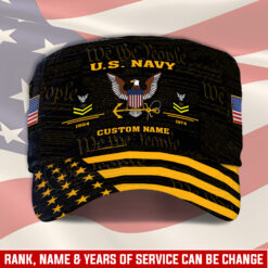 US Navy, E 3 White - Military Cap