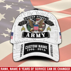 US Army, E 7 Army Master Specialist - Classic Cap