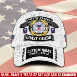 US Coast Guard, All Gave Some, Some Gave All - Classic Cap