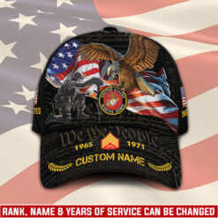 US Marine Corps, Proud Veteran - Classic Cap