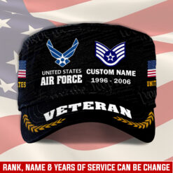 US Air Force , Land Of The Free, Because Of The Brave - Military Cap