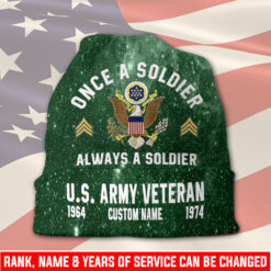 US Army, W 4 Army Chief Warrant Officer 4 - Full-Printed Beanie Hat