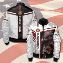 US Marine Corps, All Gave Some, Some Gave All - Bomber Jacket