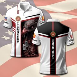US Marine Corps, Defender of Freedom - Polo Shirt