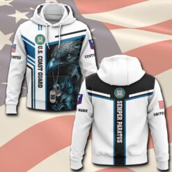 US Coast Guard, E 2 Blue - Hoodie