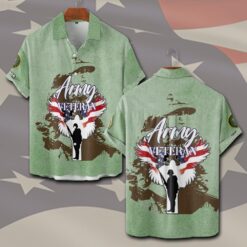 US Army, Served With Pride - Short Sleeve Button Shirt