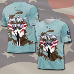US Coast Guard, Land Of The Free, Because Of The Brave - T-Shirt
