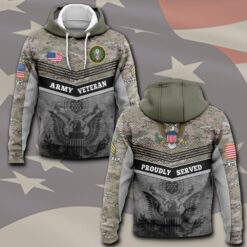 US Army, E 6 Army Staff Sergeant - Hoodie