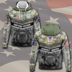 US Coast Guard, Freedom Over Fear - Hoodie