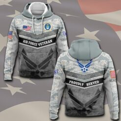 US Air Force , E 8 Air Force Senior Master Sergeant - Hoodie