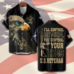 US Air Force , E 8 Air Force Senior Master Sergeant - Short Sleeve Button Shirt