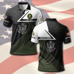 US Army, E 8 Army Master Sergeant - Polo Shirt