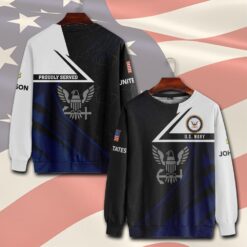 US Navy, By Sea, Air and Land - Sweatshirt