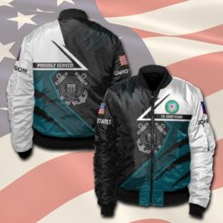 US Coast Guard, E 3 Red - Bomber Jacket