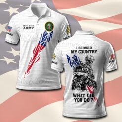 US Army, E 3 Army Private First Class - Polo Shirt